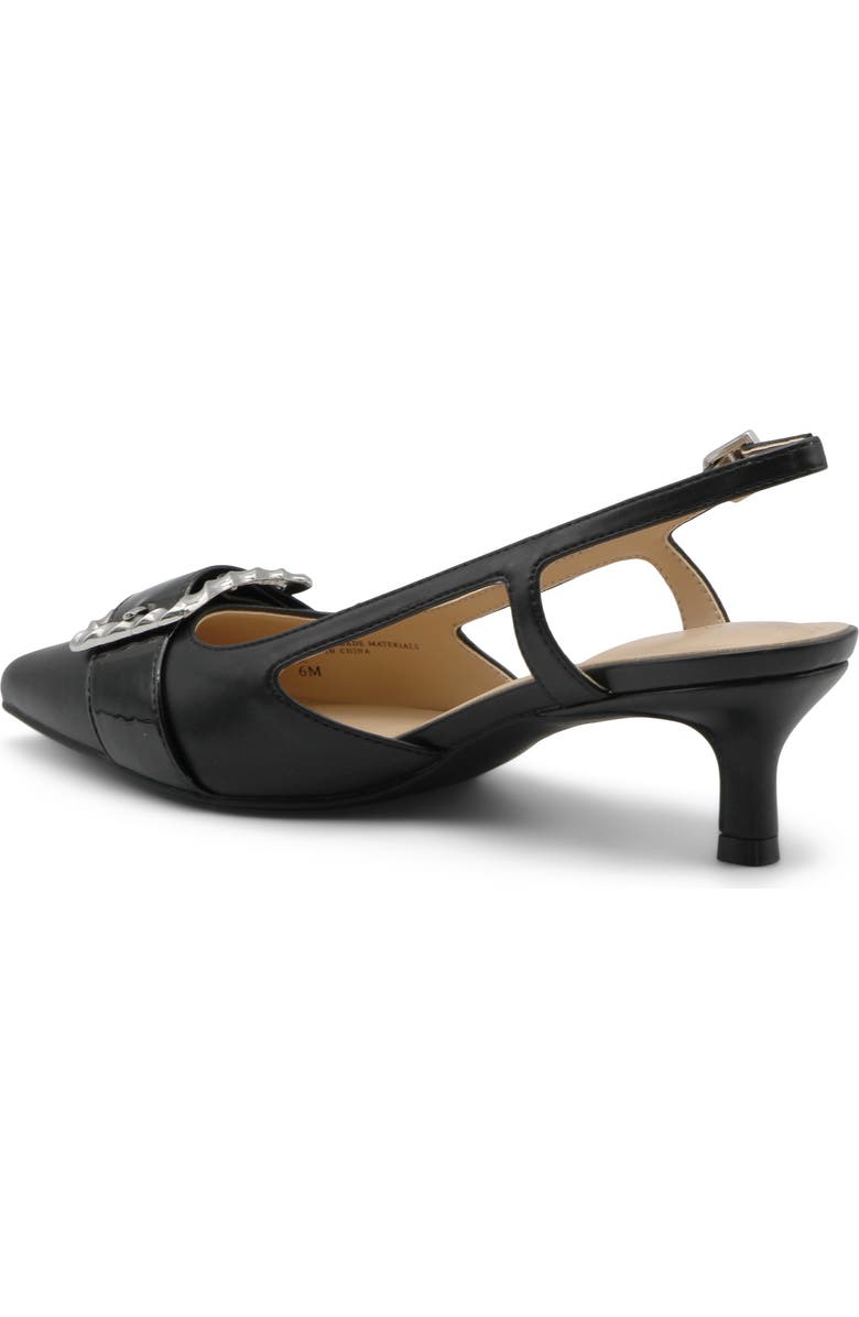 Adrienne Vittadini Sippy Pointed Toe Slingback Pump, Alternate, color, Black