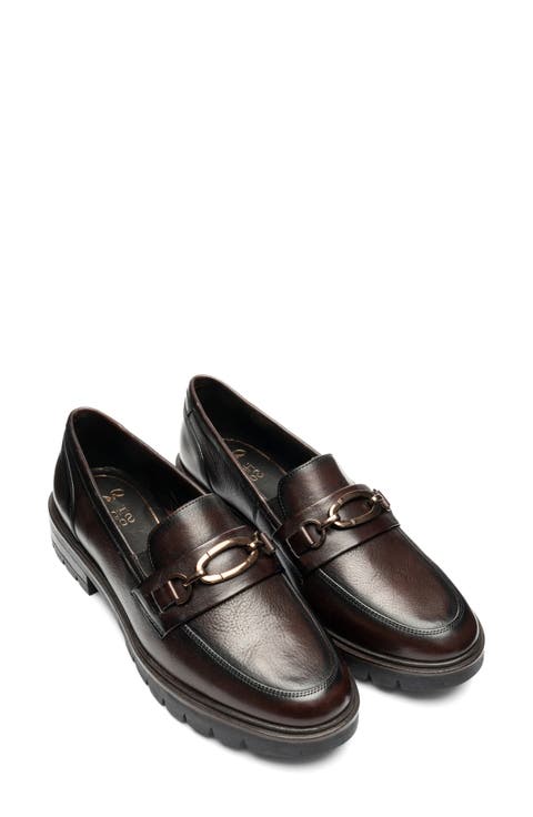 Camellia Lug Sole Bit Loafer (Women)