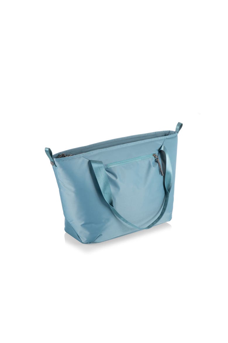 Tarana Recycled Cooler Tote Bag, Alternate, color, Aurora Blue