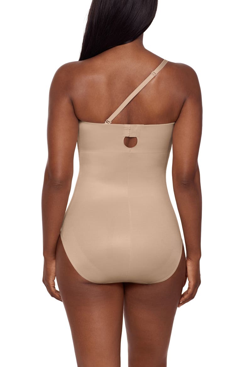 Show Stopper Shaping Bodysuit, Alternate, color, WARM BEIGE