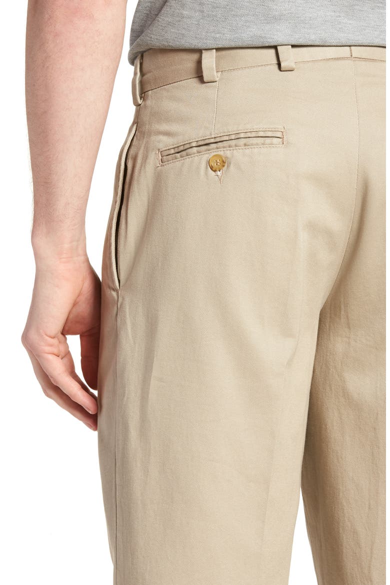 M2 Classic Fit Pleated Vintage Twill Pants, Alternate, color, KHAKI