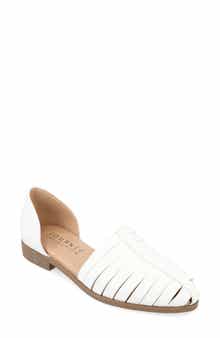Journee Collection Anyah Vegan Leather Flat