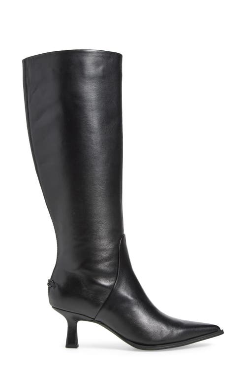 Circus Ny By Sam Edelman Yulia Pointy Toe Knee High Boot In Black