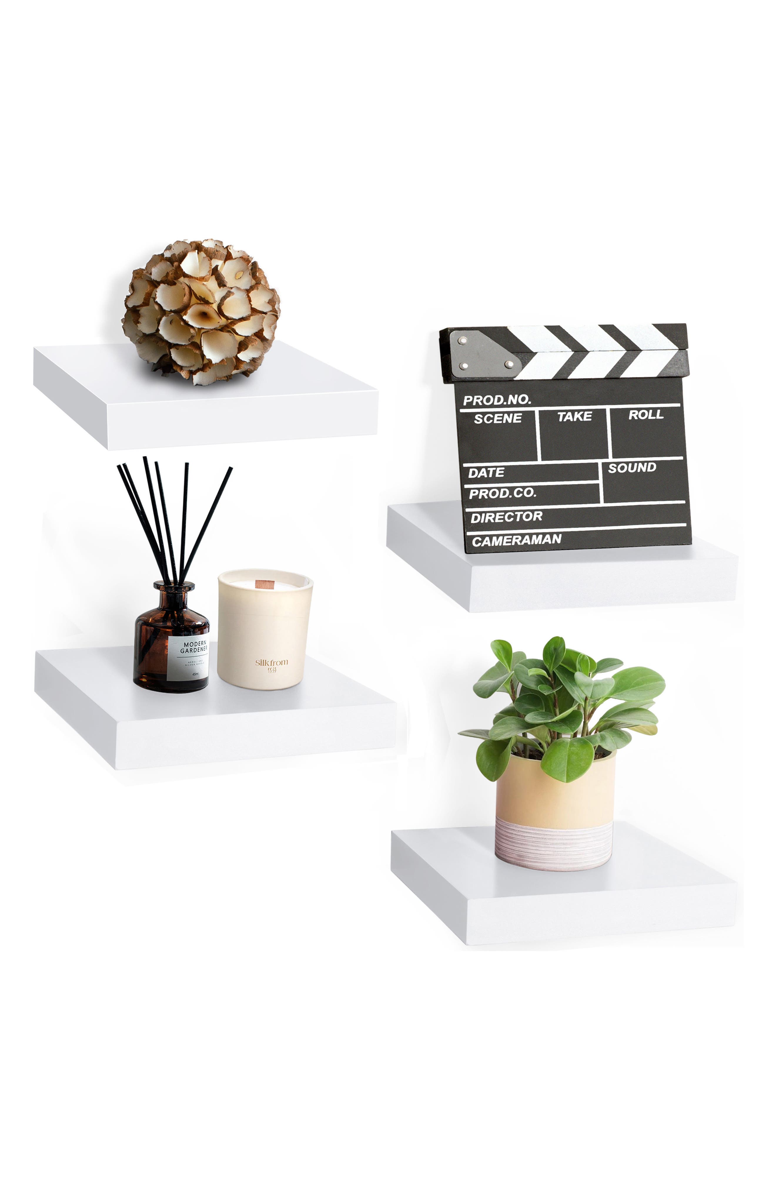 9-Inch Floating Wall Shelves