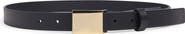 Favorite Daughter Plaque Buckle Leather Belt