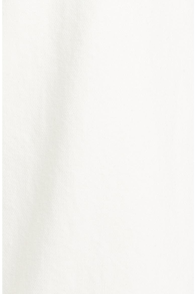 High Waist Crop Wide Leg Jeans, Alternate, color, WHITE