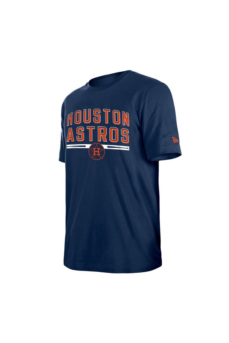 Men's New Era Navy Houston Astros Batting Practice T-Shirt, Alternate, color, Navy