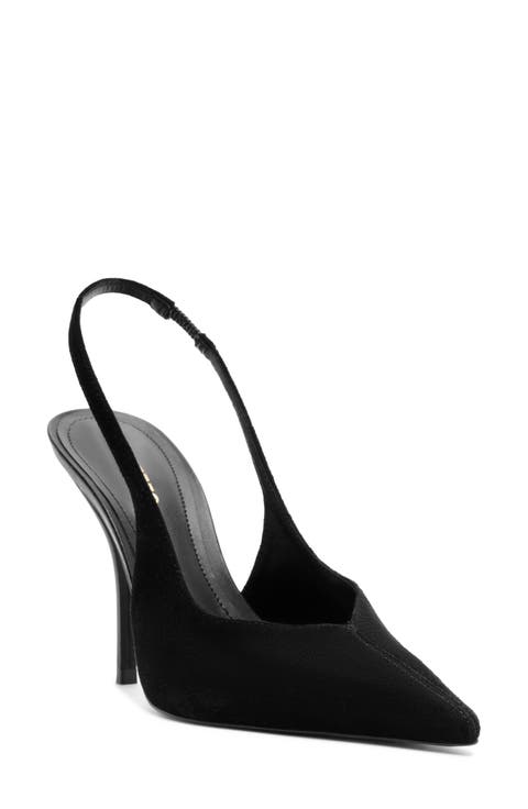 Catherine Slingback Pointed Toe Pump (Women)