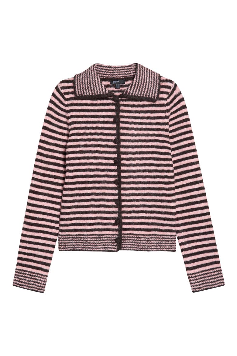 Stripe Cardigan, Main, color, PINK
