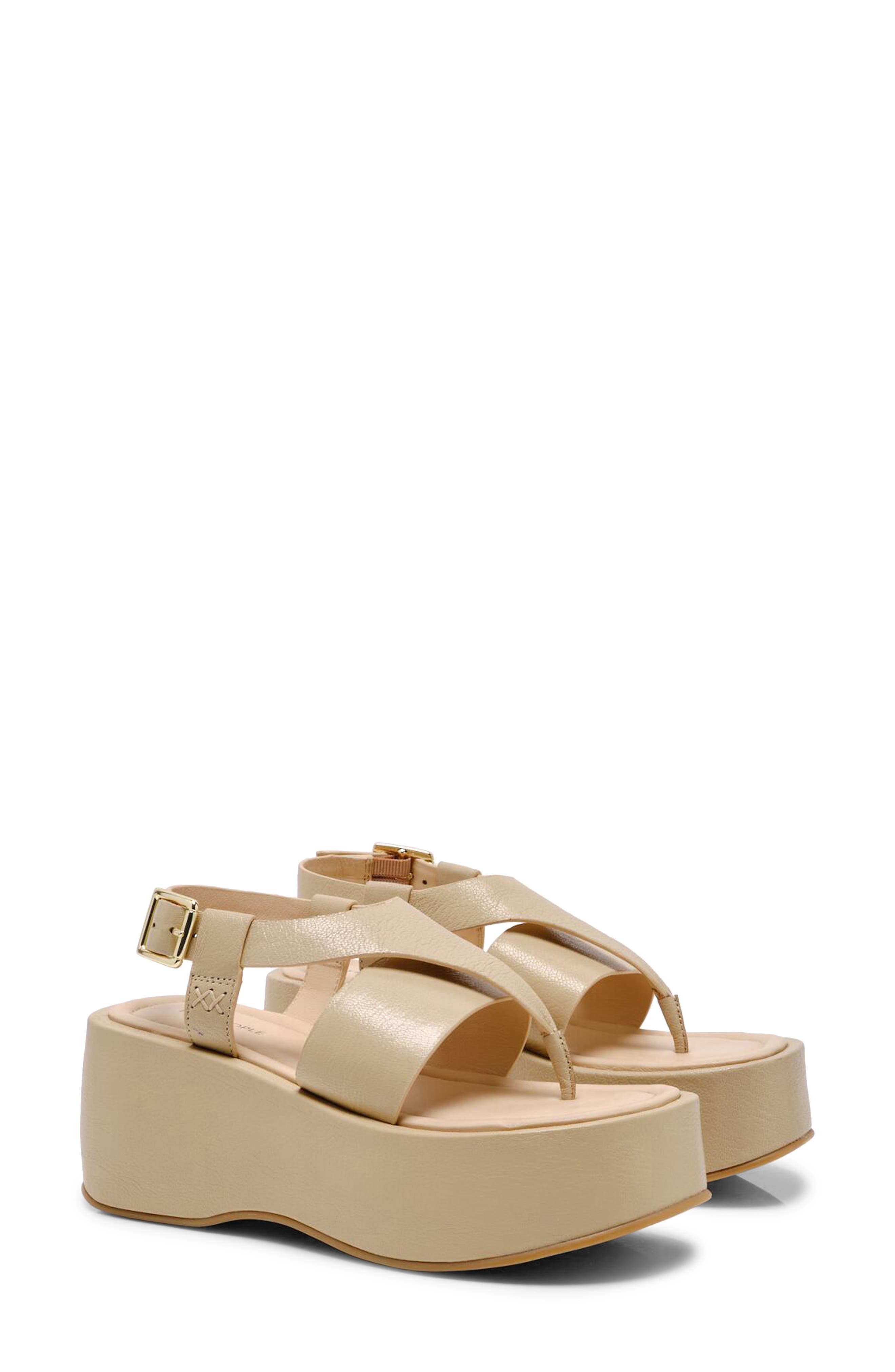 Holt Ankle Strap Platform Sandal, Alternate, color, SILT