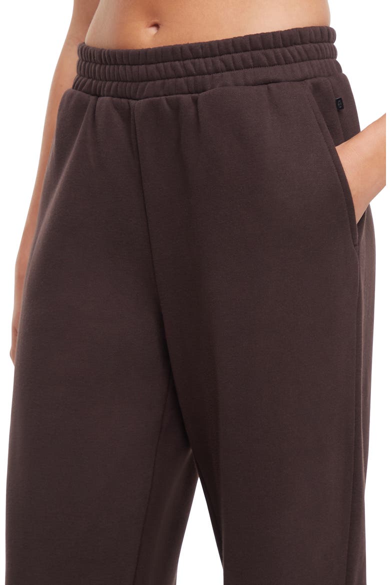 Wren Wide Leg Sweatpants, Alternate, color, BLACK COFFEE