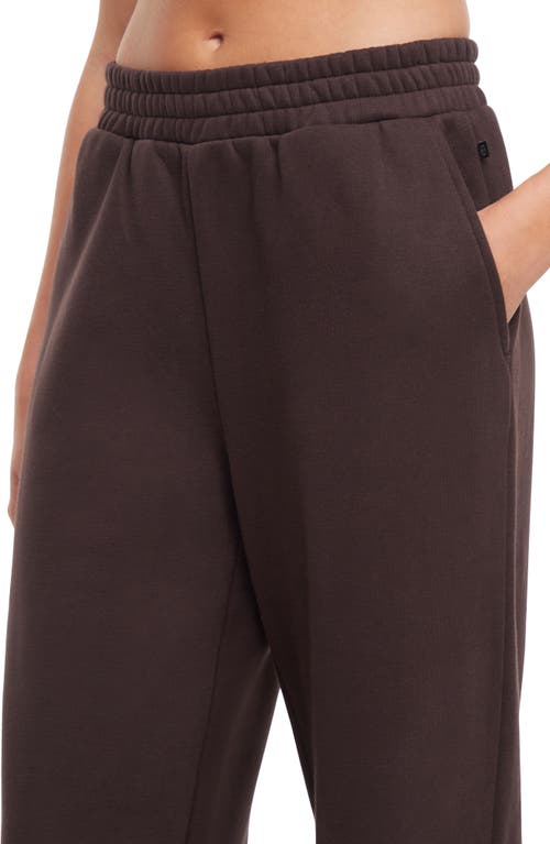 Balance Collection Wren Wide Leg Sweatpants In Brown