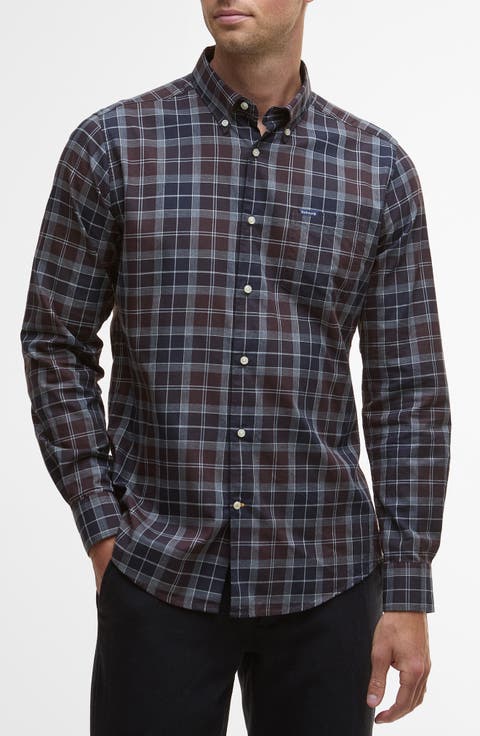 Wetheram Tailored Fit Button-Down Shirt
