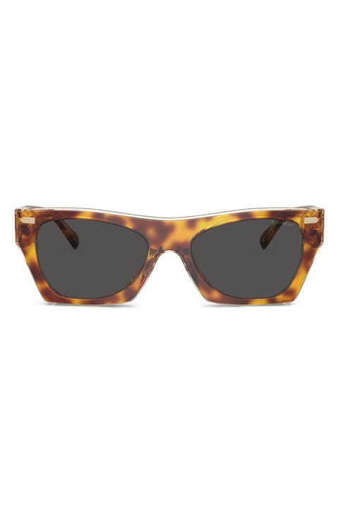 52mm Square Sunglasses