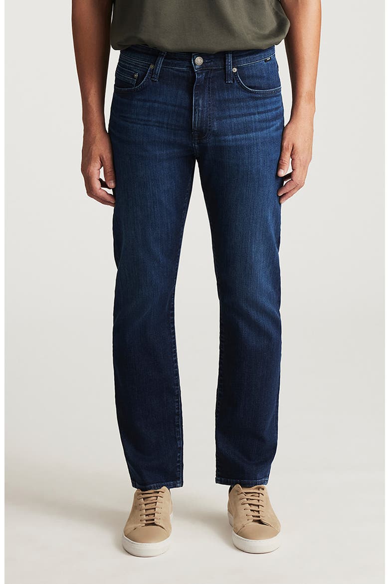 Zach Straight Leg Jeans, Main, color, DARK BRUSHED WILLIAM