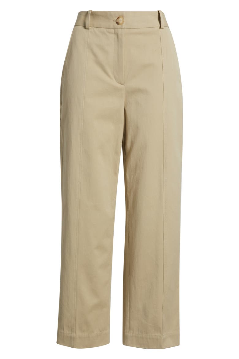 Tecarino Cotton Ankle Pants, Alternate, color, LT BGE