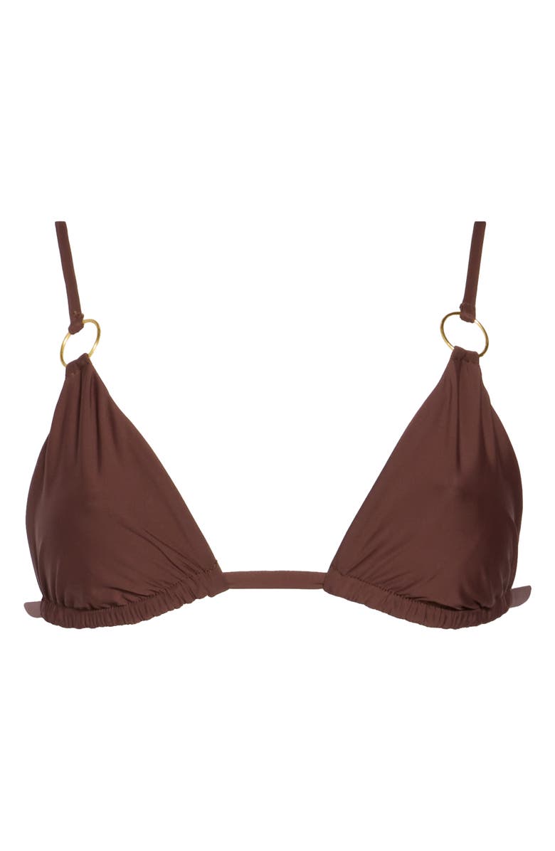 VYB Adjustable Ring Triangle Bikini Top, Alternate, color,