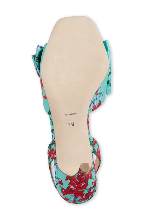 Shop Jack Rogers Eloise Slingback Sandal In Aquamarine Multi