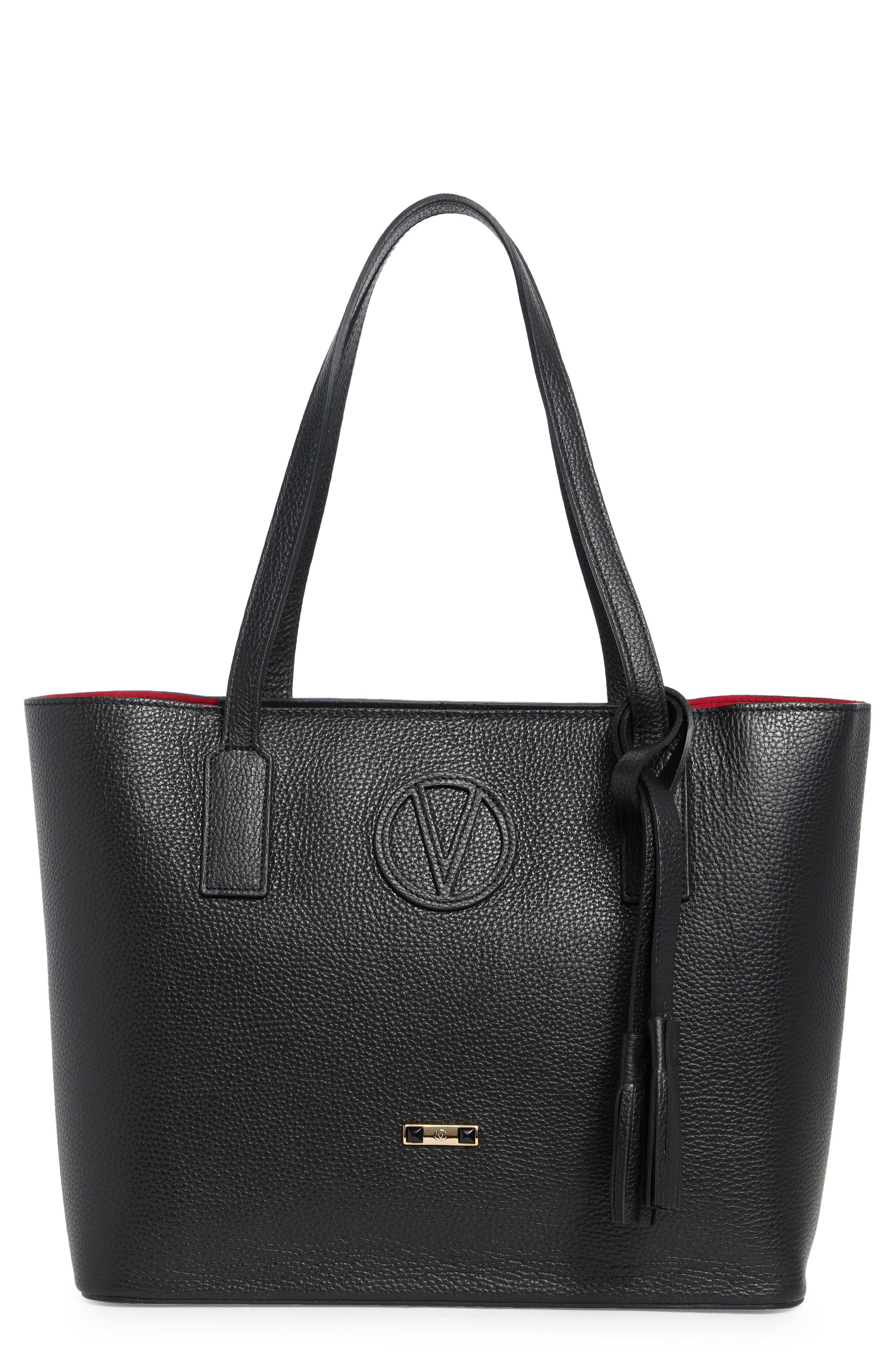 VALENTINO BY MARIO VALENTINO Soho Medallion Leather Tote