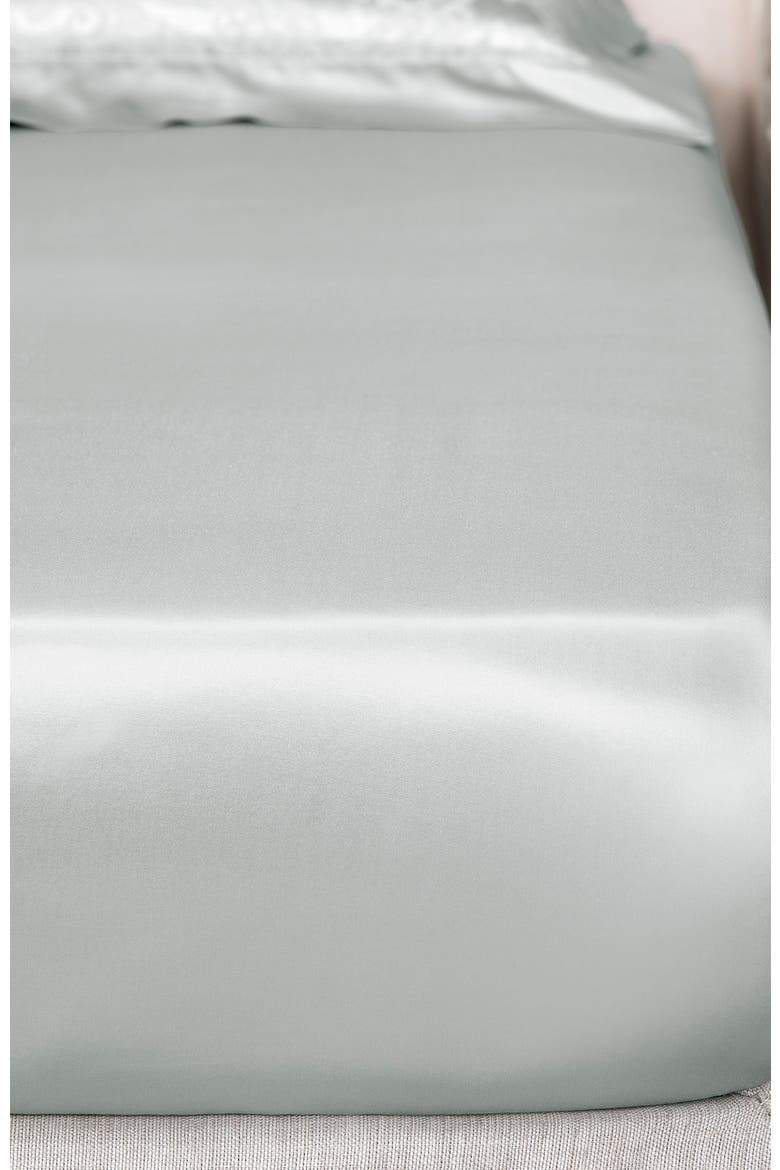 Somerset Fitted Sheet, Alternate, color, Grey