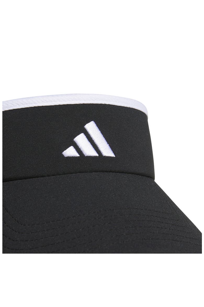 Match 2 Visor, Alternate, color, BLACK/ WHITE