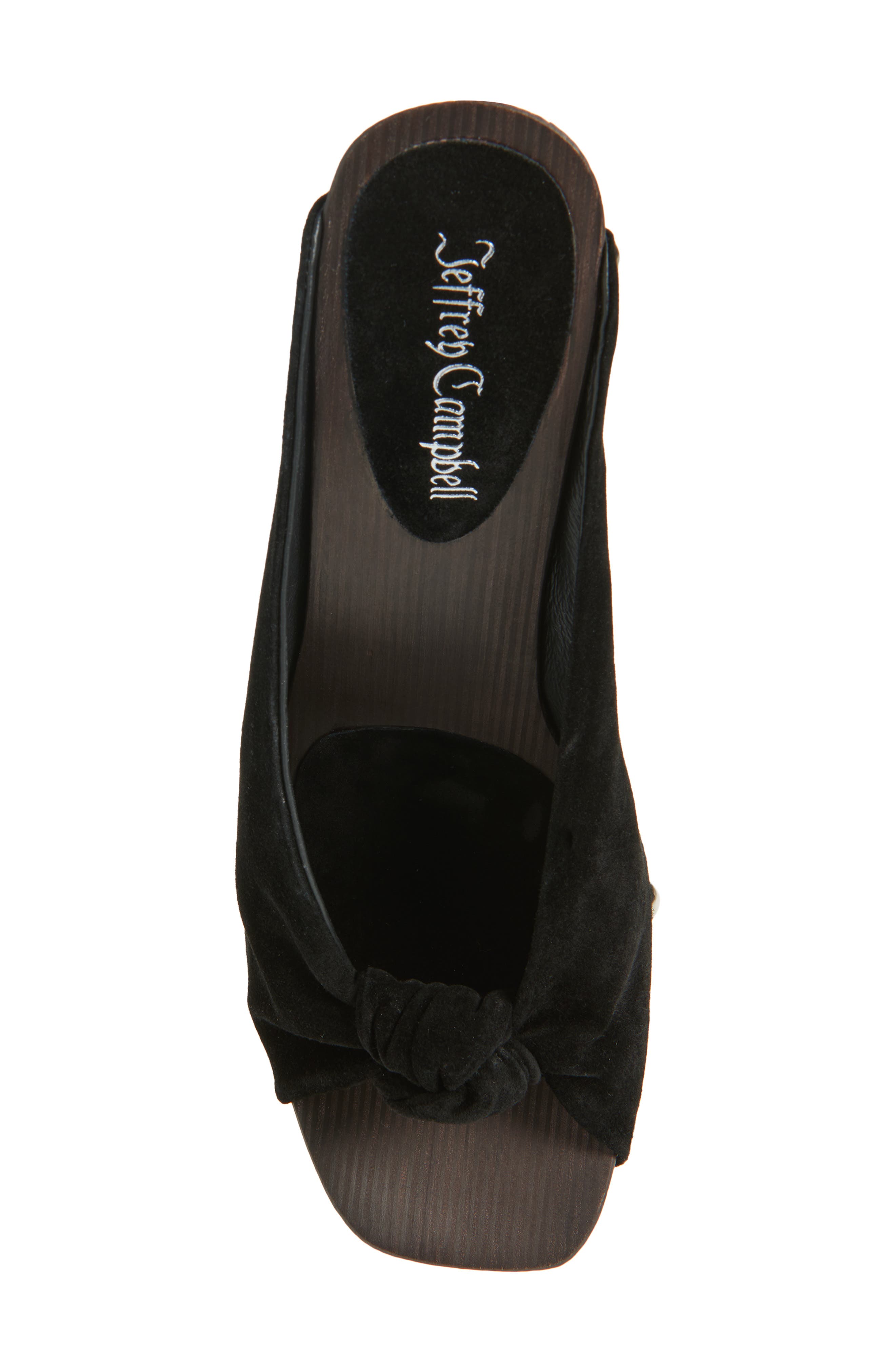 Jeffrey Campbell Belleza Sandal, Alternate, color, Black Suede