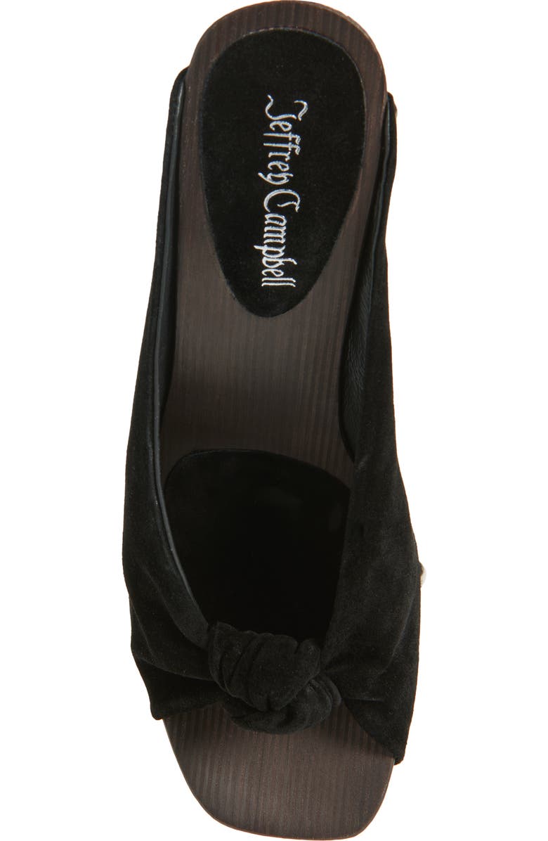 Jeffrey Campbell Belleza Sandal, Alternate, color, Black Suede