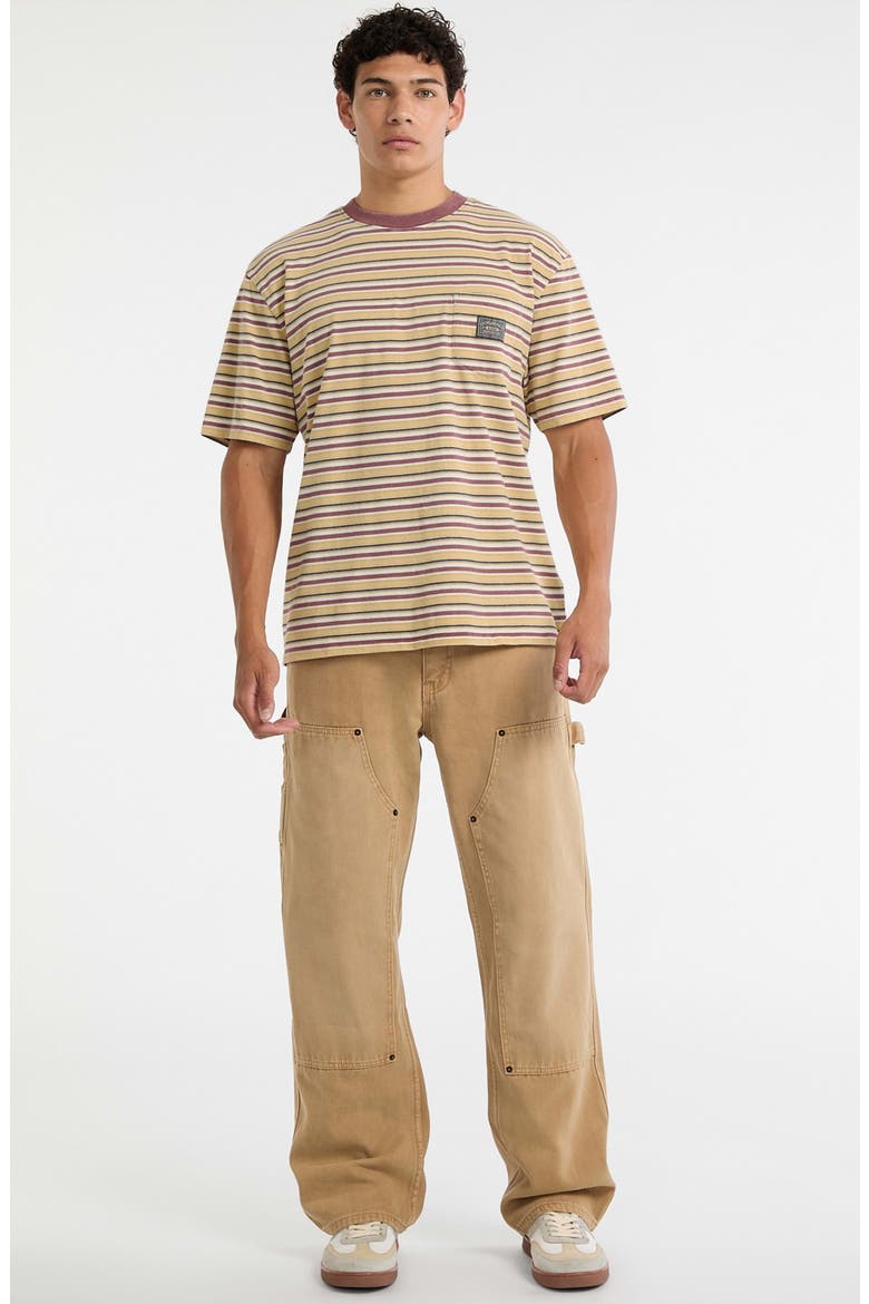 Stripe Pocket T-Shirt, Alternate, color, BEIGE