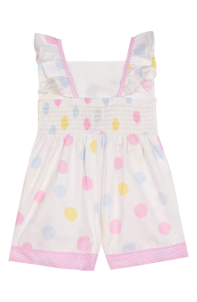 Pippa & Julie x Disney Polka Dot Romper, Alternate, color, 