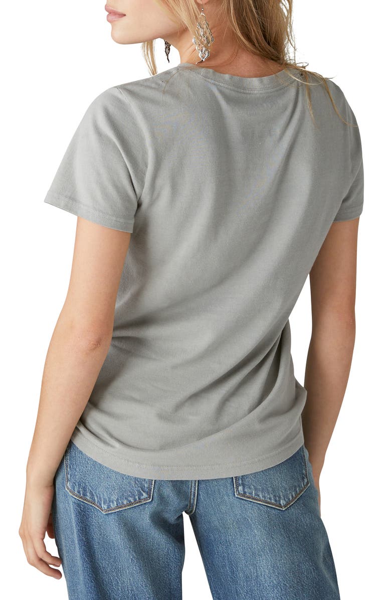 Lucky Brand Yellowstone Dutton Ranch Graphic Tee, Alternate, color,