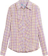 Desigual Check Print Button-Up Shirt