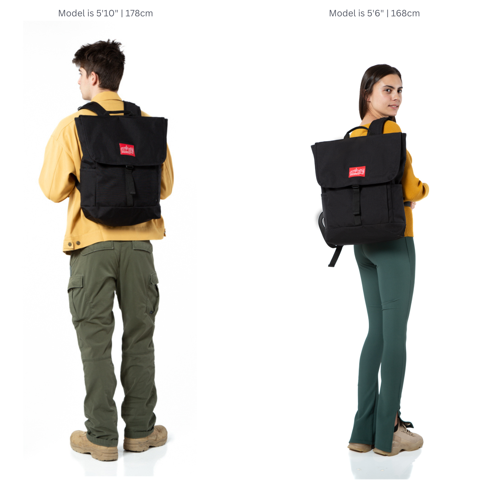 Manhattan Portage Washington Square Backpack, Alternate, color, Grey