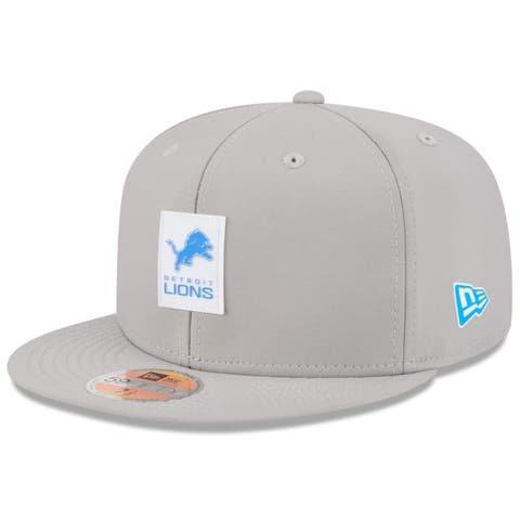 Men's New Era Gray Detroit Lions 2025 Sideline  59FIFTY Fitted Hat