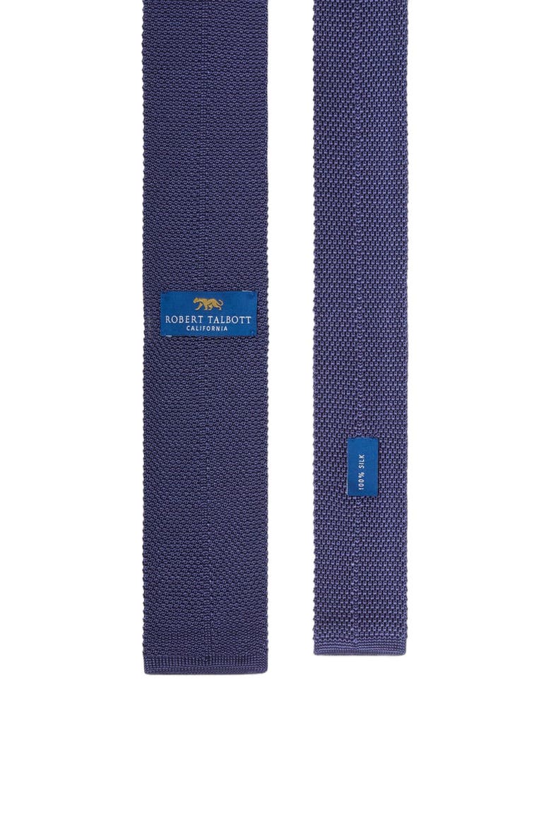 Redford Silk Knit Necktie, Alternate, color, Copen