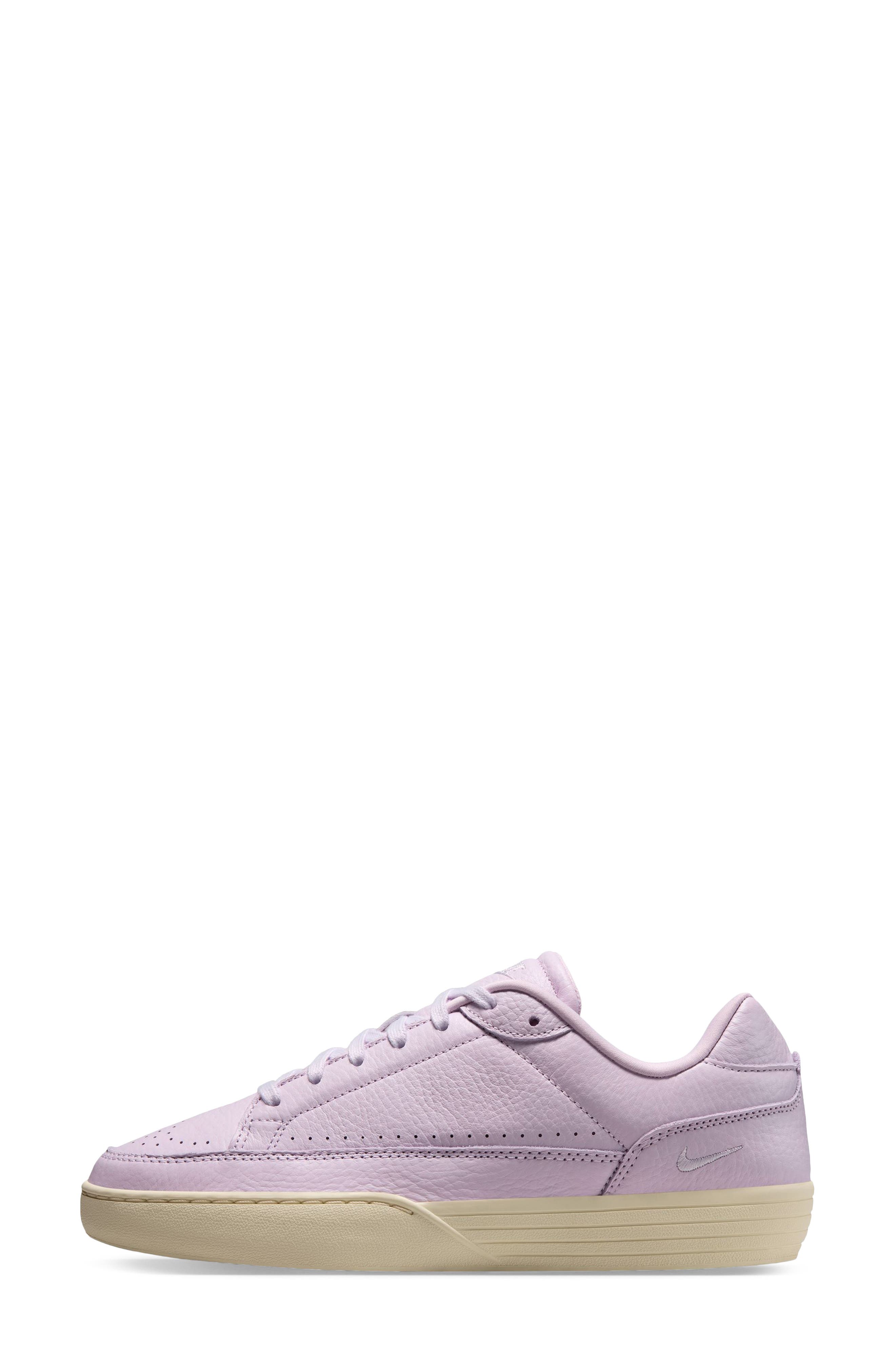 Tennis Centre Sneaker, Alternate, color, BLEACHED LILAC/ LILAC-MUSLIN