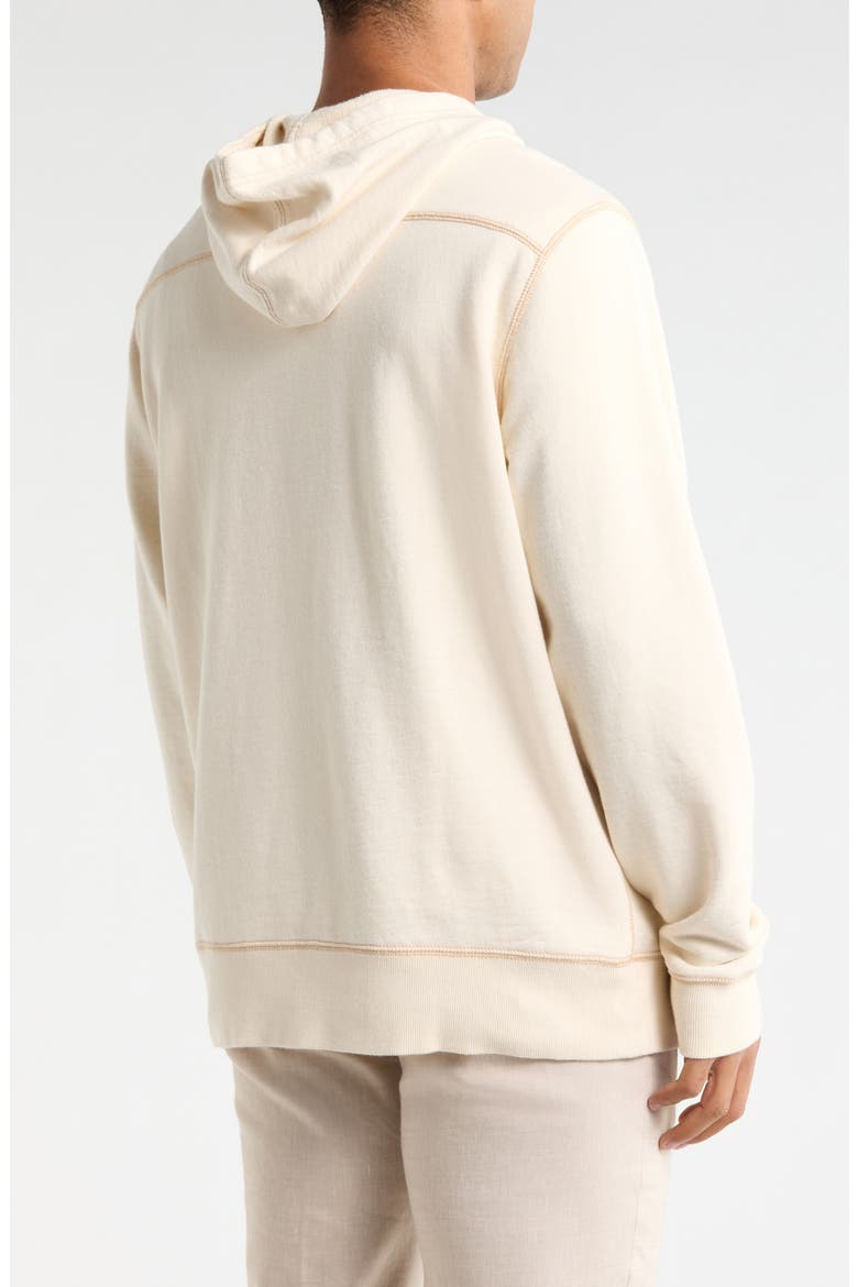 Cirrus Breeze Half Zip Hoodie, Alternate, color, NATURAL
