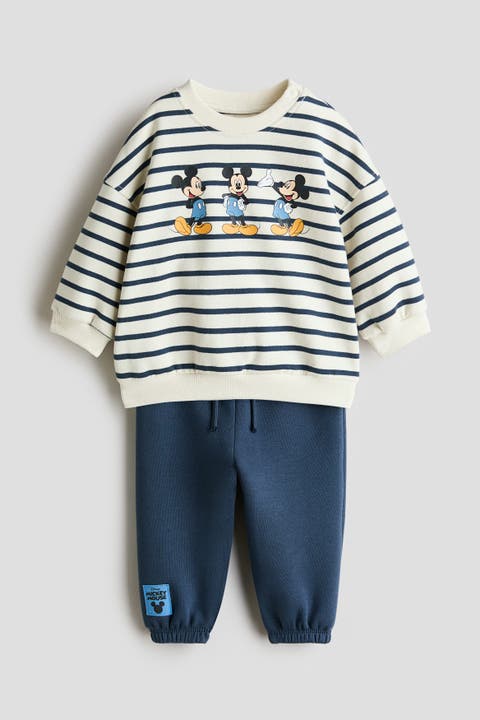 2-piece Printed Sweatshirt Set