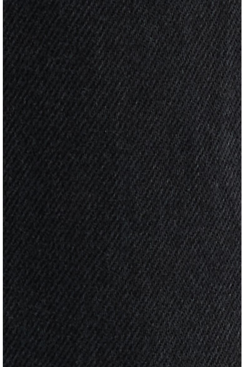 Axis Pleated Wide Leg Jeans, Alternate, color, BLACK