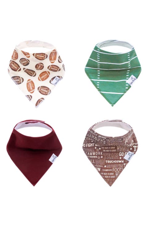 4-Pack Bandana Bibs (Baby)