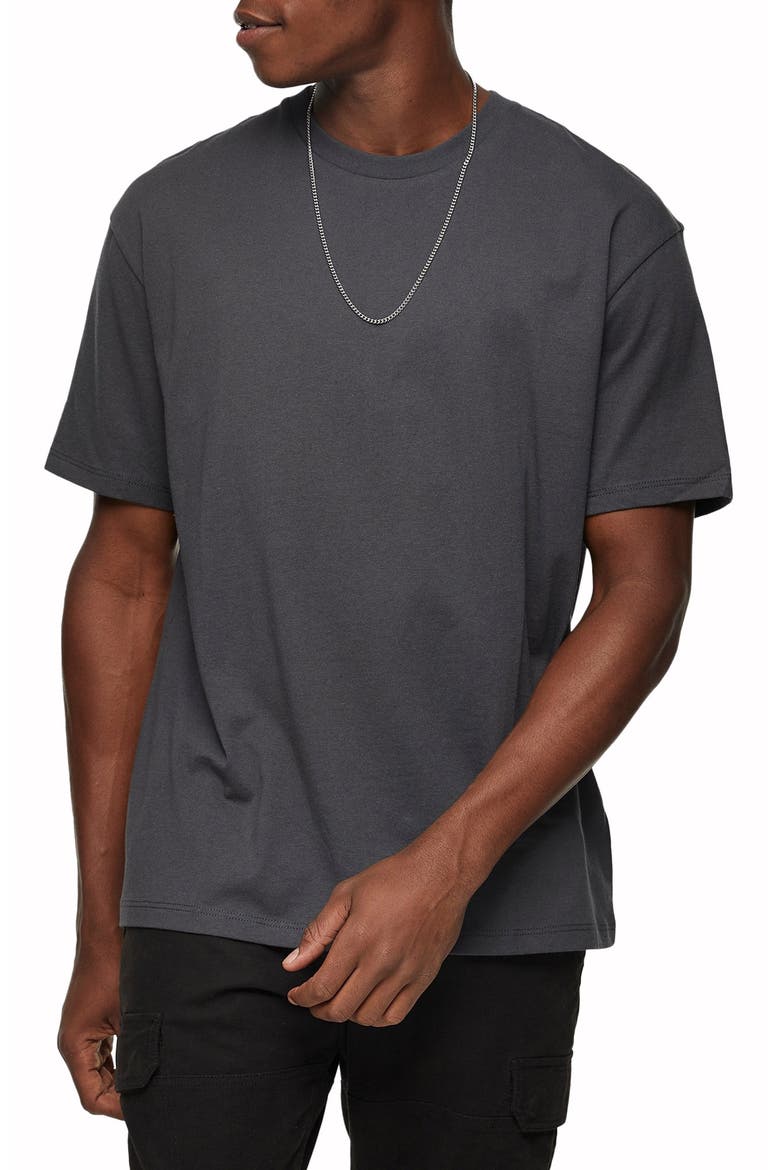 Oversize Fit T-Shirt, Main, color, DARK GREY