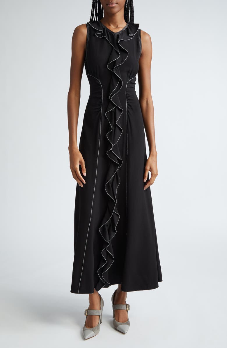 Ulla Johnson Lille Ruffle Maxi Dress, Main, color,