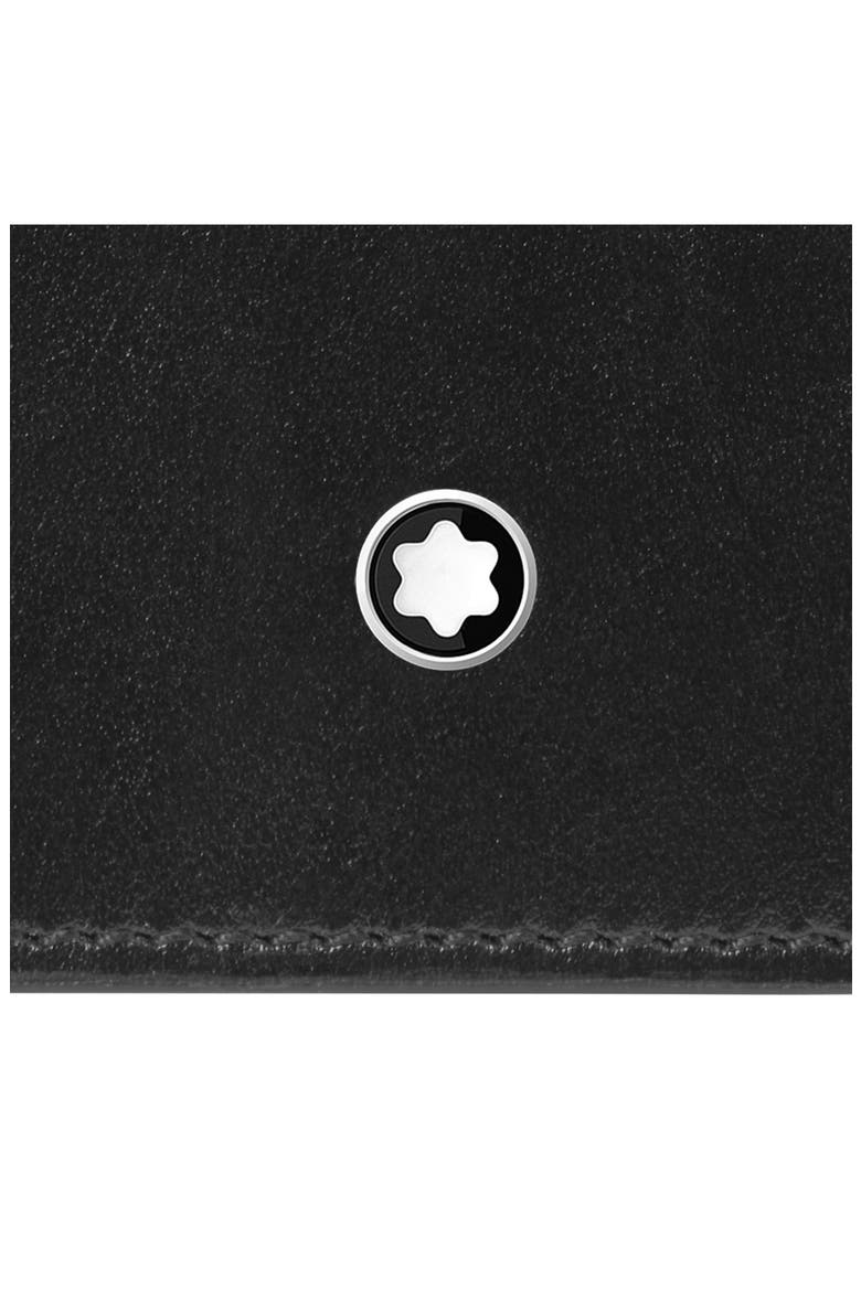 Meisterstück Leather Passport Holder, Alternate, color, BLACK