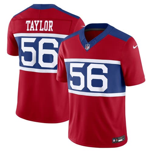 Nike Lawrence Taylor Century Red New York Giants Alternate Vapor F.u.s.e. Retired Player Limited Jer