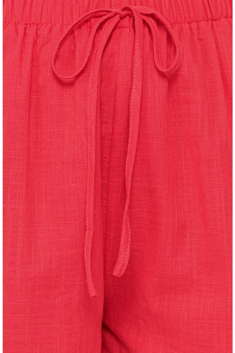 Karly 2-Piece Short Set, Alternate, color, RED