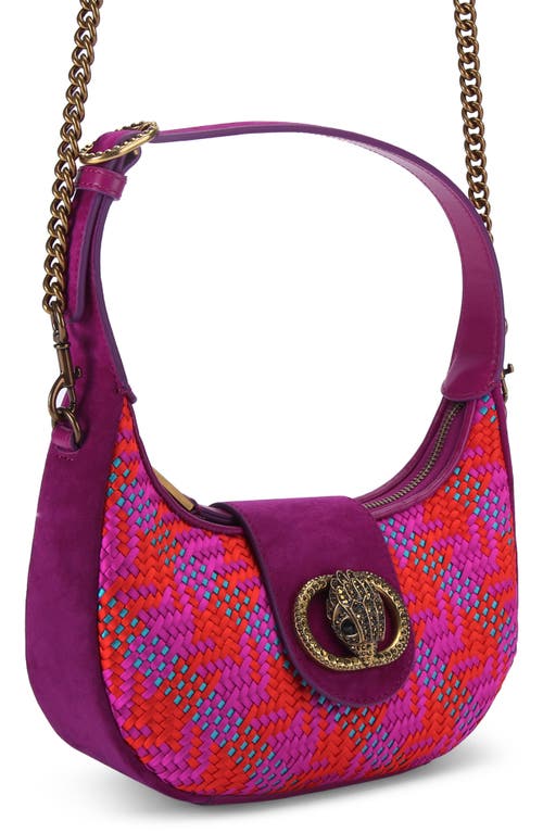 Kurt Geiger London Small Chelsea Hobo Bag In Open Pink