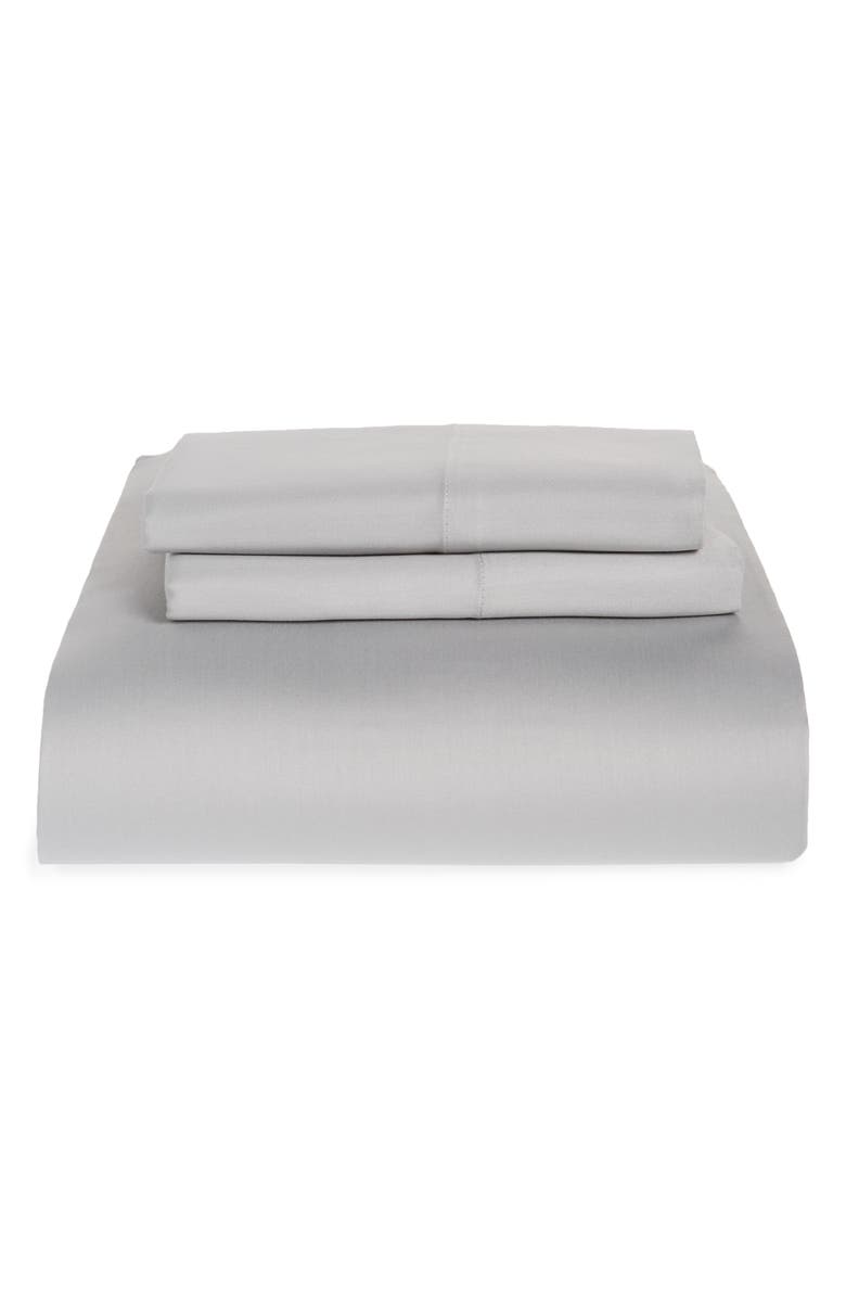 BP. Sateen Fitted Sheet & Pillowcase Set, Main, color, 