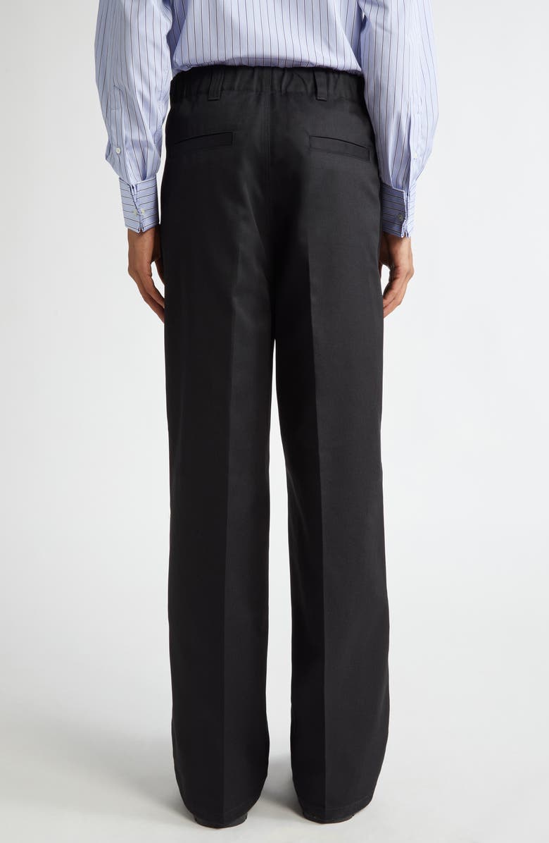 Maison Margiela Tailored Trousers, Alternate, color, Black