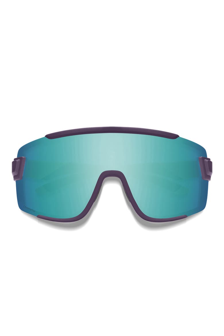 Wildcat ChromaPop™ Shield Snow Goggles, Main, color, MATTE PURPLE / CINDER / HI VIZ / CHROMAPOP OPAL MIRROR