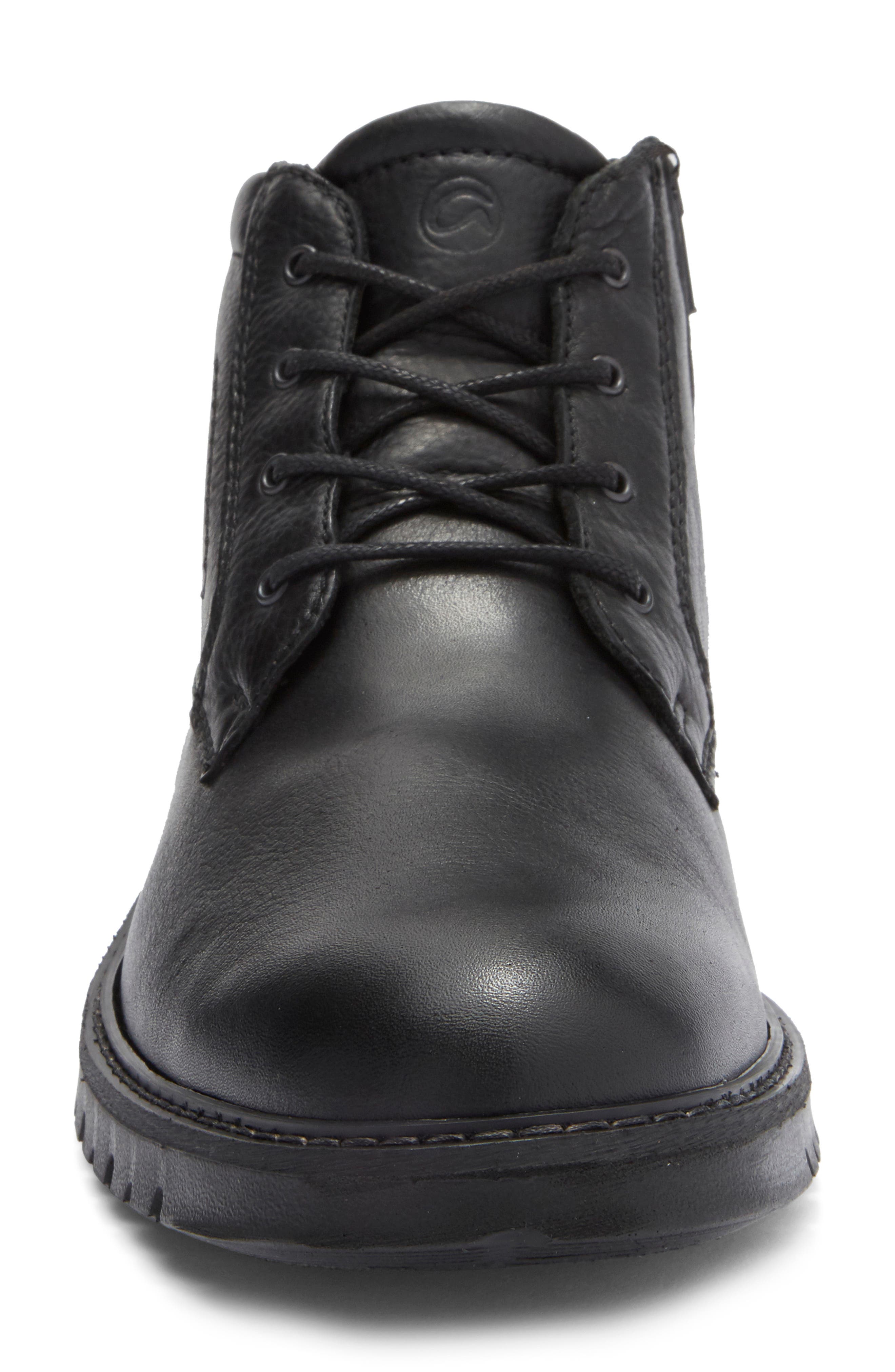 ara Langdon Chukka Boot, Alternate, color, Black Leather