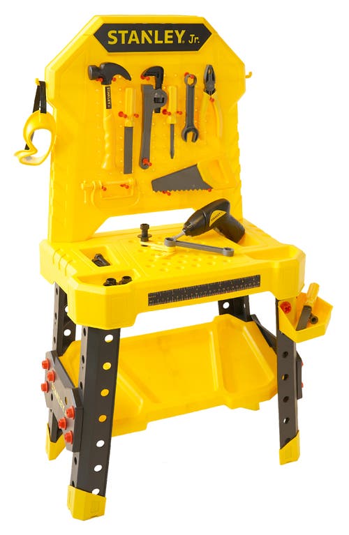 Stanley Jr. 19-Piece Toy Work Bench & Tools Set in Yellow  product